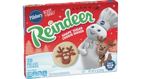 Pillsbury™ Shape™ Reindeer Sugar Cookie Dough - Pillsbury.com