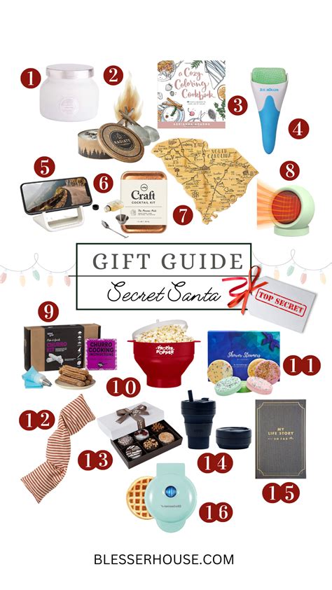 Secret Santa Gift Ideas - Bless'er House