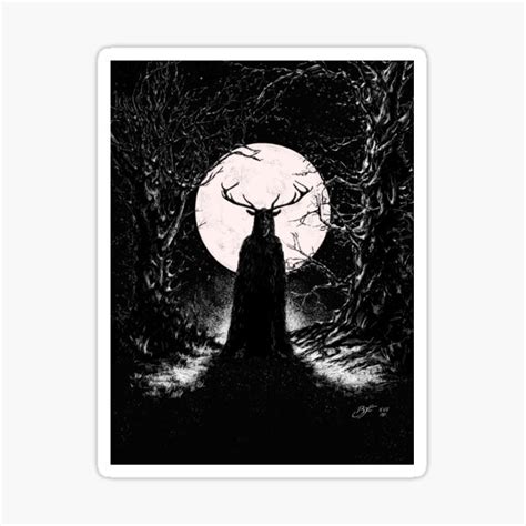 "Herne The Hunter" Sticker for Sale by BarnabyEdwards | Redbubble