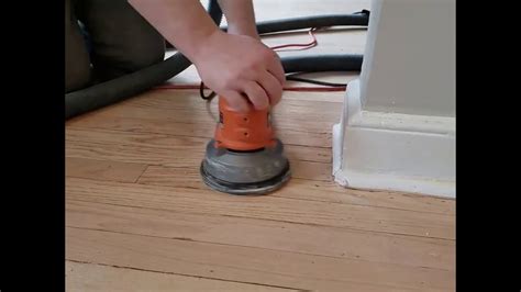 How To Sand Hardwood Floors With Random Orbital Sander | Floor Roma