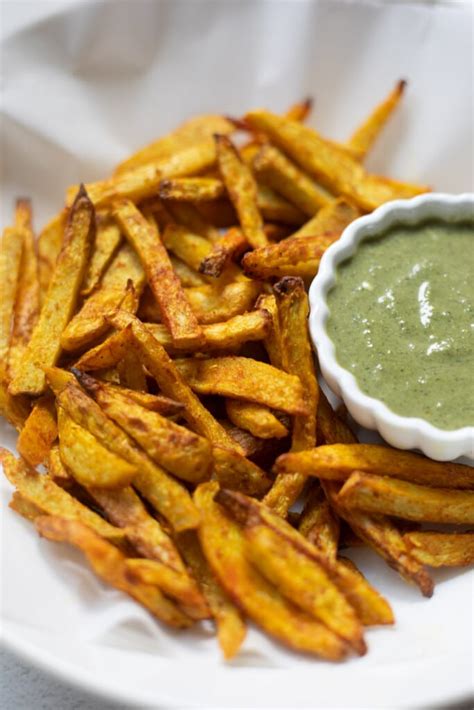 Taro Fries (Air Fryer, Oven, Stovetop) - Piping Pot Curry