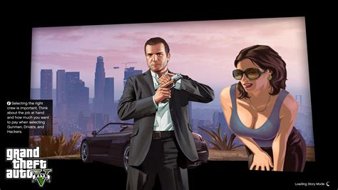 GTA Loading Screen Girl Wallpaper