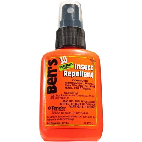 (4 Pack) Ben's 30% DEET Mosquito, Tick & Insect Repellent, 37ml pump. | HalifaxTrails