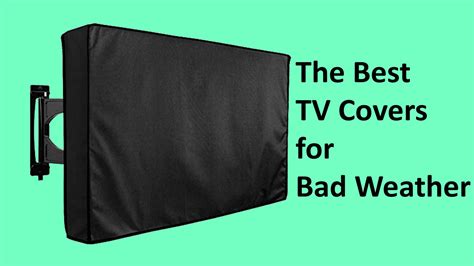 Best Outdoor TV Cover For Cold Weather With Zipper - TV Notch