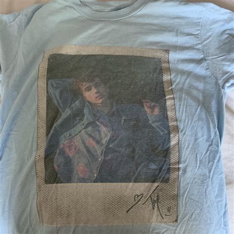 troye sivan hot topic shirt. #music #merch #blue... - Depop