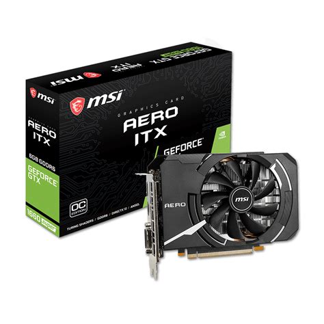 MSI GEFORCE GTX 1660 SUPER AERO ITX OC 6GB GDDR6 (การ์ดจอ) | NextStep ...