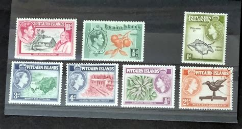 Vintage Pitcairn Island Stamps - Etsy