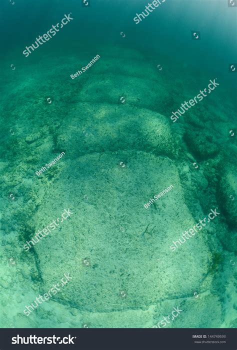 Underwater Rock Formation In The Bahamas Named Bimini Road Stock Photo 144749593 : Shutterstock