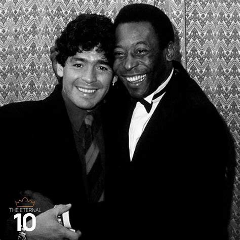 Photo of Football Legends Pele and Maradona together | Daleeeel.com