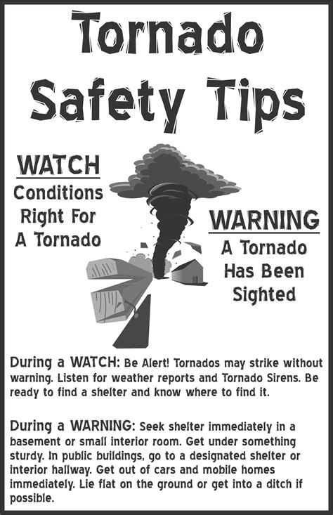 Pin by Lynda Thomas on Tips To Know | Tornado safety tips, Safety tips, Tornado preparedness