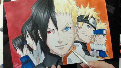 Dessin Manga Naruto Vs Sasuke - IMAGESEE