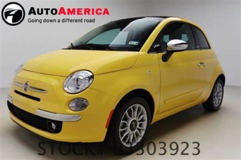 Purchase used 2k ONE 1 OWNER MILES CONVERTIBLE 2012 FIAT 500 LOUNGE ...