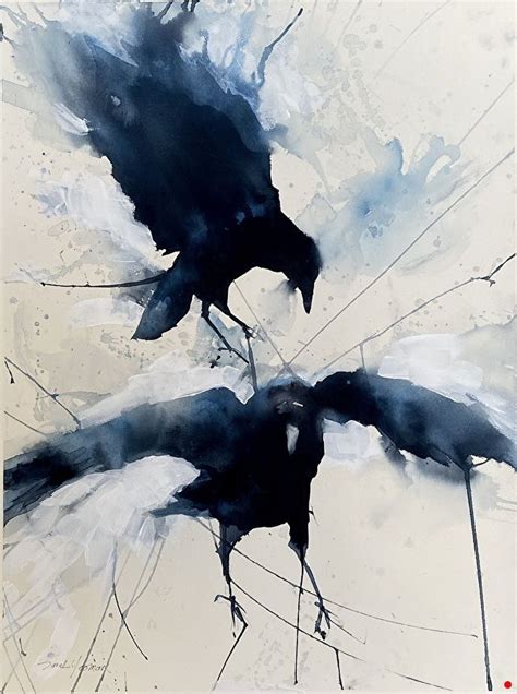 Portfolio of Works: Crows and Ravens-SOLD | Female artists, Artist ...