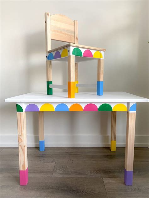 Kids Craft Table hack - Hana's Happy Home