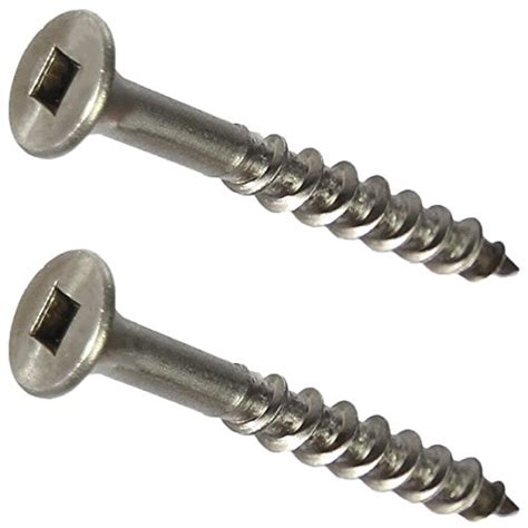 #8 Stainless Steel Deck Screws Ultra Corrosion Resistant Marine Grade All Sizes | eBay