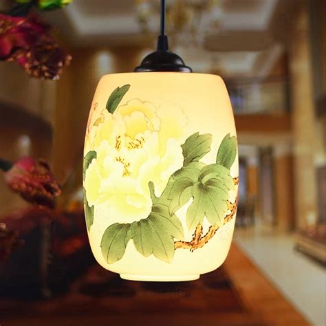 New Arrival Korean Style Porcelain Pendant Light Living Room Bedroom ...