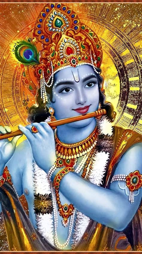 Krishna Ji Ki, Lord Krishna Playing Flute, god, kanha ji, HD phone wallpaper | Peakpx