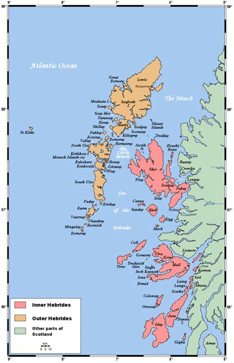 The Hebrides Islands of Scotland - Island Profiles