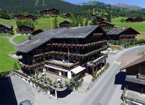 This is the Hotel Gletschergarten, in Grindelwald, Switzerland. It's a ...