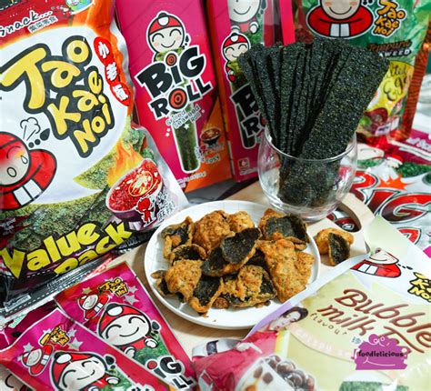 Tao Kae Noi - First Mala & Bubble Milk Tea Seaweed Snacks in Singapore ...