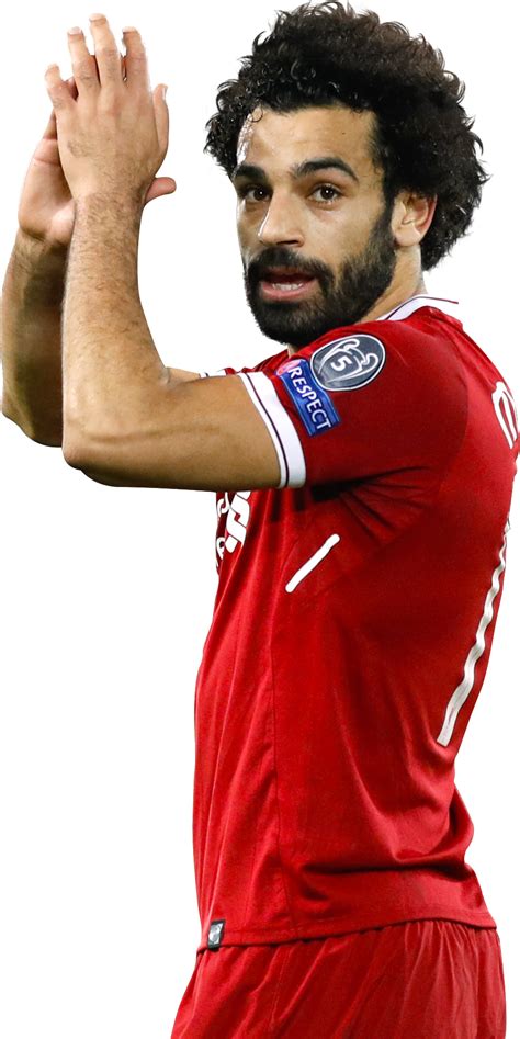 Mohamed Salah Liverpool football render - FootyRenders