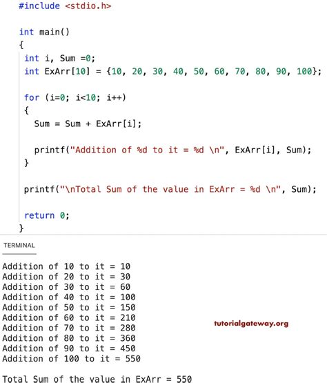 What is an Array in C