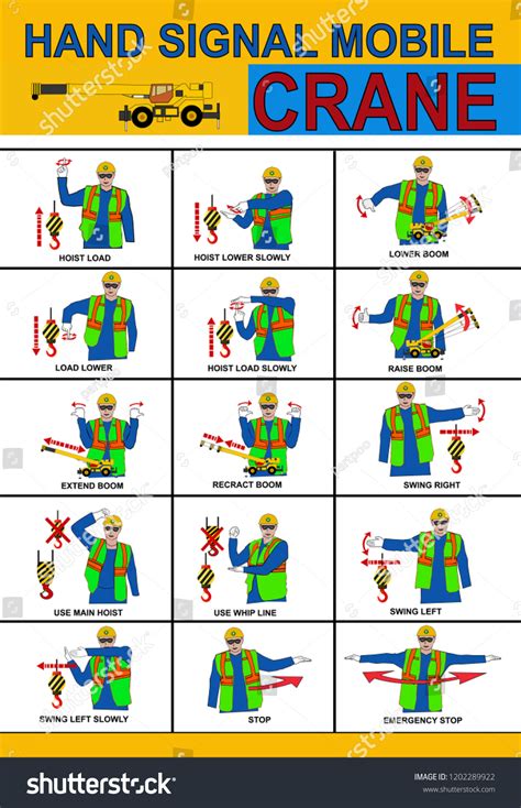 145 Crane Hand Signals Images, Stock Photos & Vectors | Shutterstock