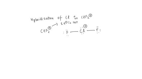 SOLVED: The hybridization of Cl in ClF2+ is...