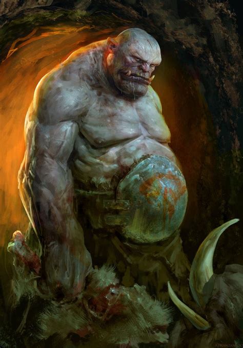 Ogre by https://www.deviantart.com/manzanedo on @DeviantArt | Personajes de fantasía, Criaturas ...