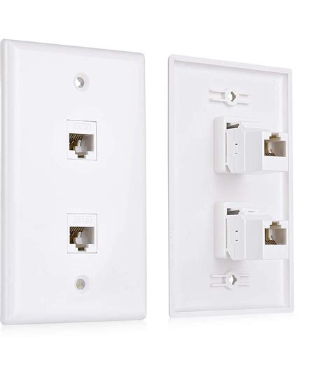 Cable Matters 2-Pack 2-Port Ethernet Wall Plate, Philippines | Ubuy