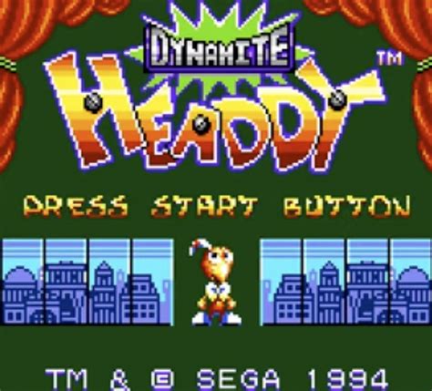 Dynamite Headdy (Game Gear) Screenshots