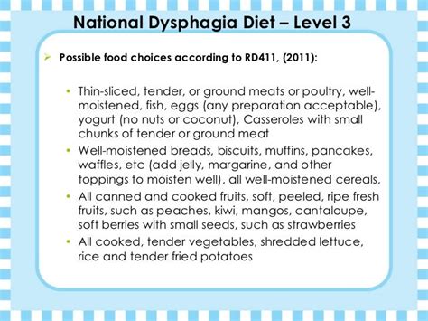 Kimberly Jones Dysphagia Diets presentation