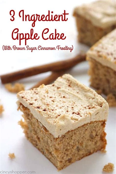 3 Ingredient Apple Cake - CincyShopper