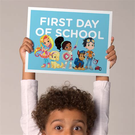 First Day of School Printable Sign | Nickelodeon Parents