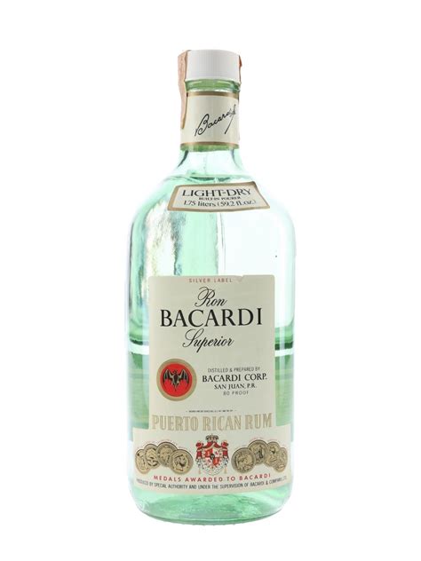 Bacardi Silver Label - Lot 71271 - Buy/Sell Rum Online