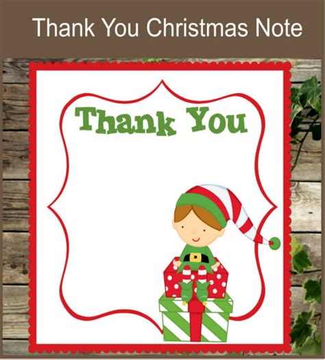 10+ Christmas Thank You Notes – Free Sample, Example Format Download!