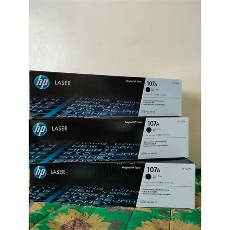 HP 107a Black Original Laser Toner Cartridge (W1107a) | Shopee Philippines