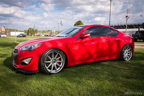 Red Hyundai Genesis Coupe - BenLevy.com