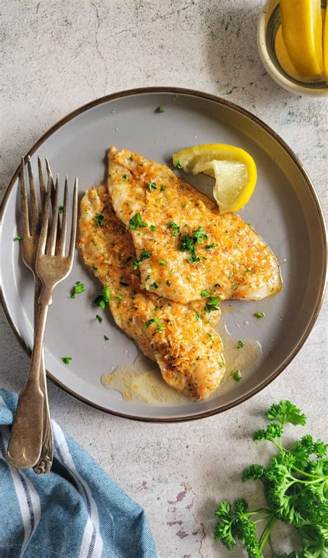 Crusted Parmesan Fish (Keto Friendly) - Hip Hip Gourmet