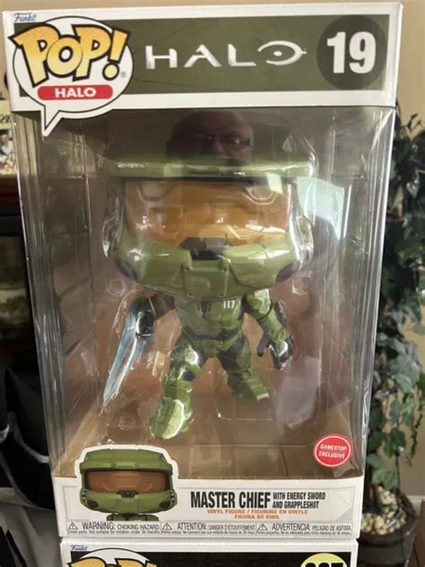 FUNKO POP! JUMBO: Halo Infinite MASTER CHIEF Special Edition 10 inch ...