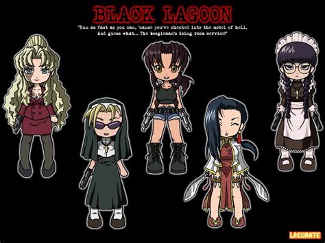 Black Lagoon, Eda, Balalaika, Roberta, Shenhua, Revy Wallpapers HD / Desktop and Mobile Backgrounds