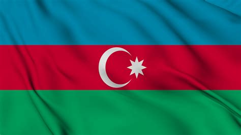 Flag Of Azerbaijan - The Symbol Of Islamic and Turkish Cultu