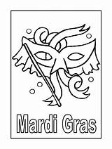 Mardi Gras Coloring Pages Free Printable sketch template