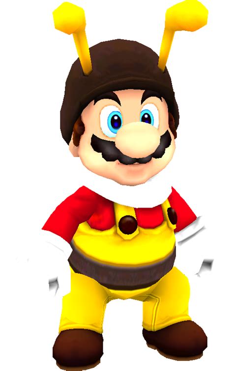 File:SMG Asset Model Bee Mario.png - Super Mario Wiki, the Mario encyclopedia