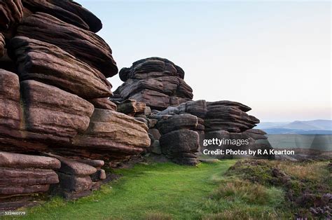 Wheel Stones Derwent Edge Derbyshire High-Res Stock Photo - Getty Images