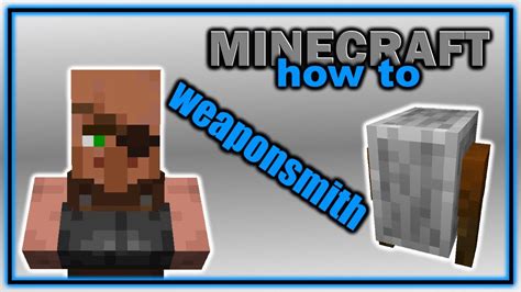 Complete Guide to Weaponsmith Villager Trades! | Easy Minecraft ...