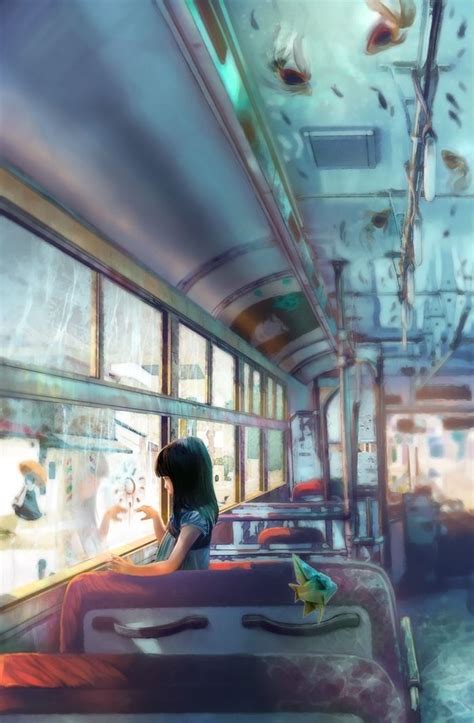 daydreaming | Animation art, Anime artwork, Anime scenery