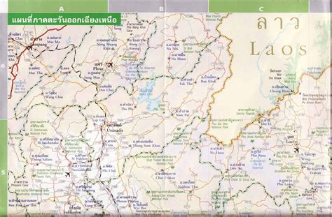 Lampang Map - Thailand