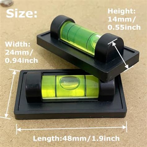 Snapklik.com : 5Pcs Standard Bubble Levels Magnetic Magnet Bubble ...