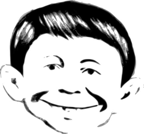 Alfred Neuman Mad Magazine Face · Free vector graphic on Pixabay